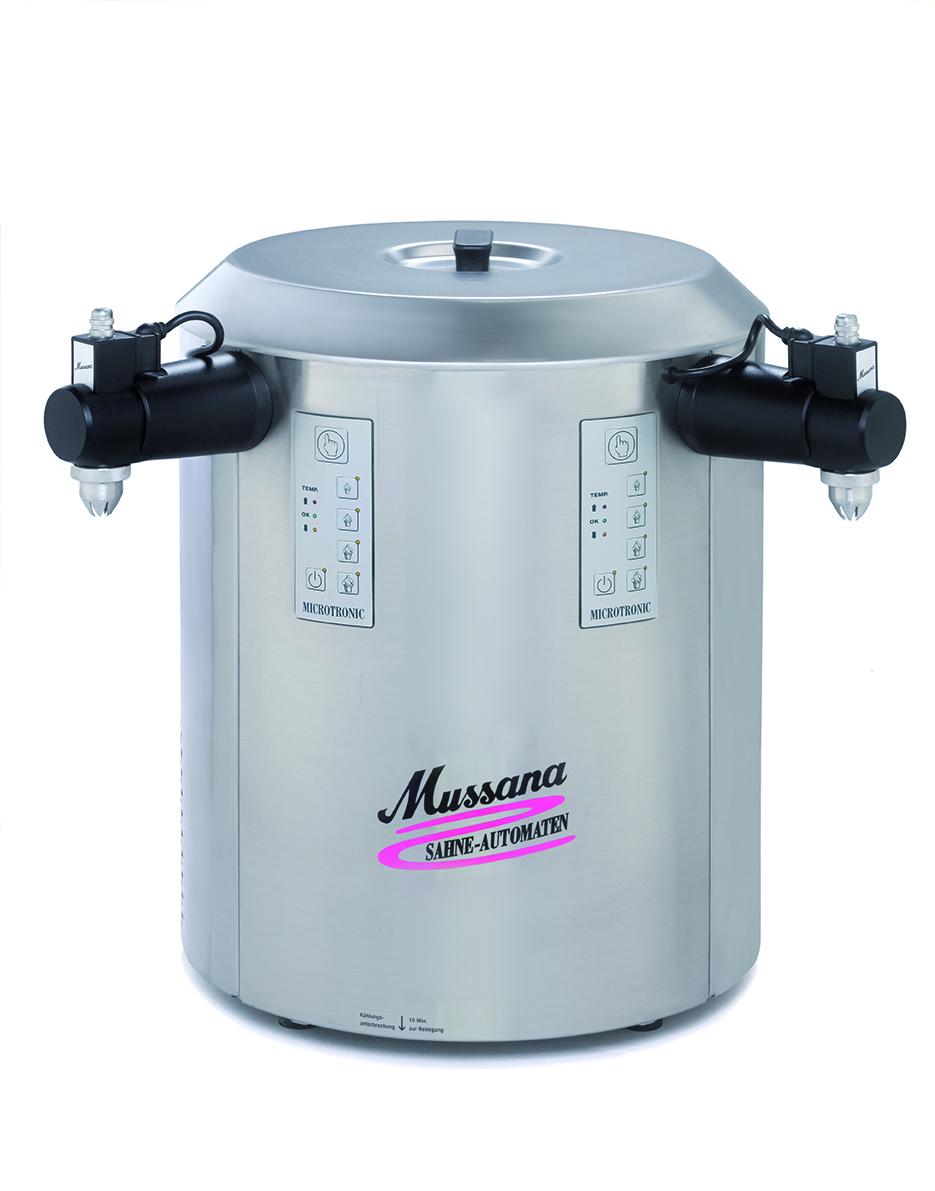 CREAM WHIPPING MACHINE / Option 2 typ Duo 2 x 6 litrů - Microtronic Mussana