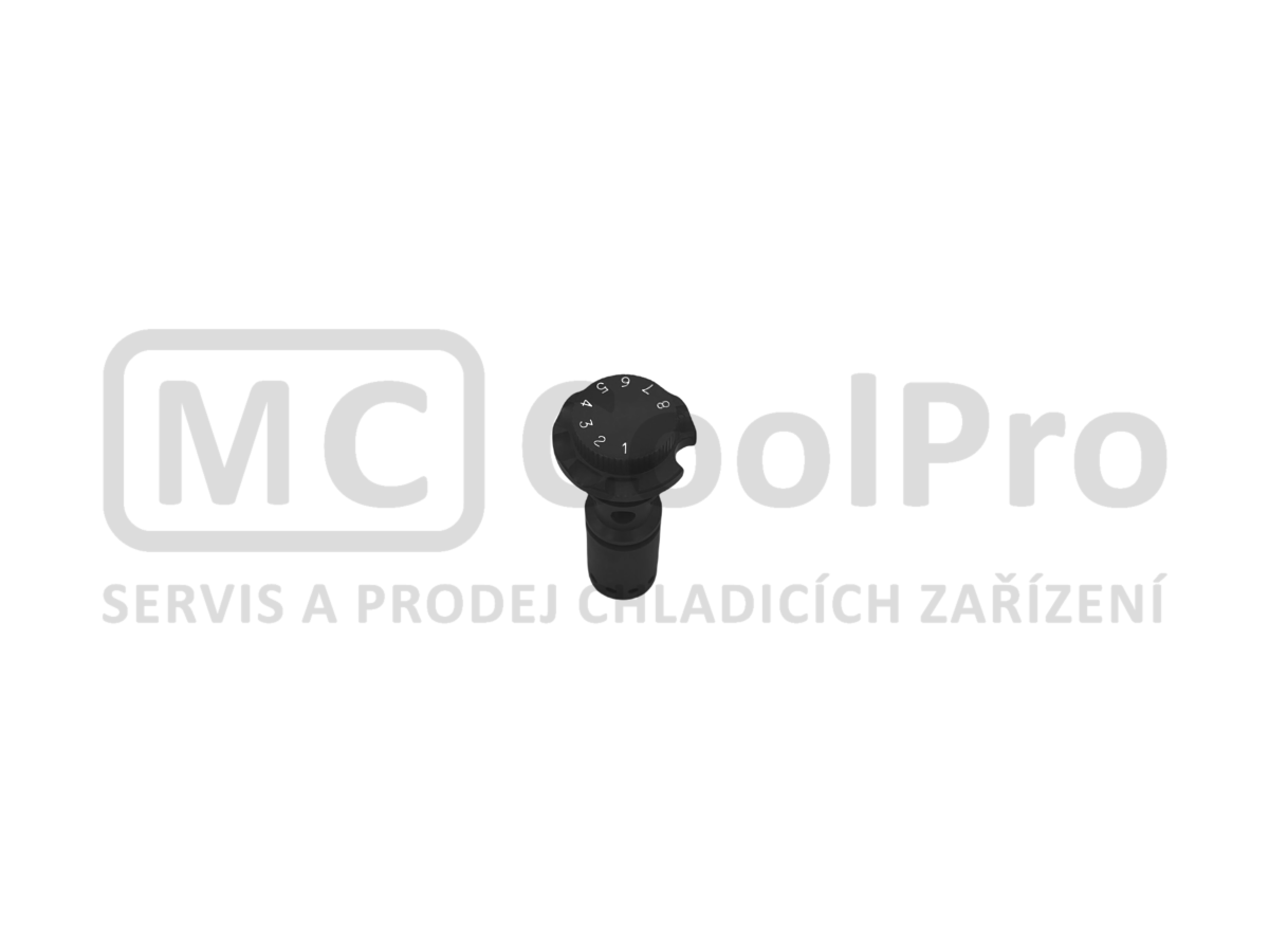 Regulátor nášlehu čerpadla - černý